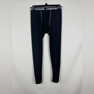 Source Unknown Men's Black Compression Boxer Briefs